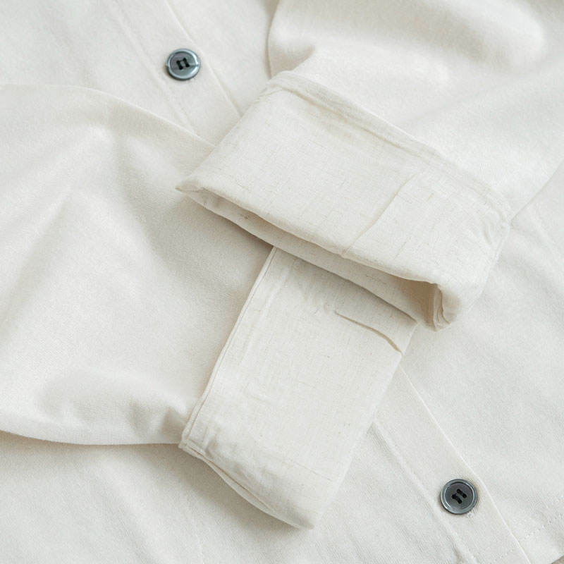 婦人『m.m.o.』OE天竺バスククルーネックカーディガン