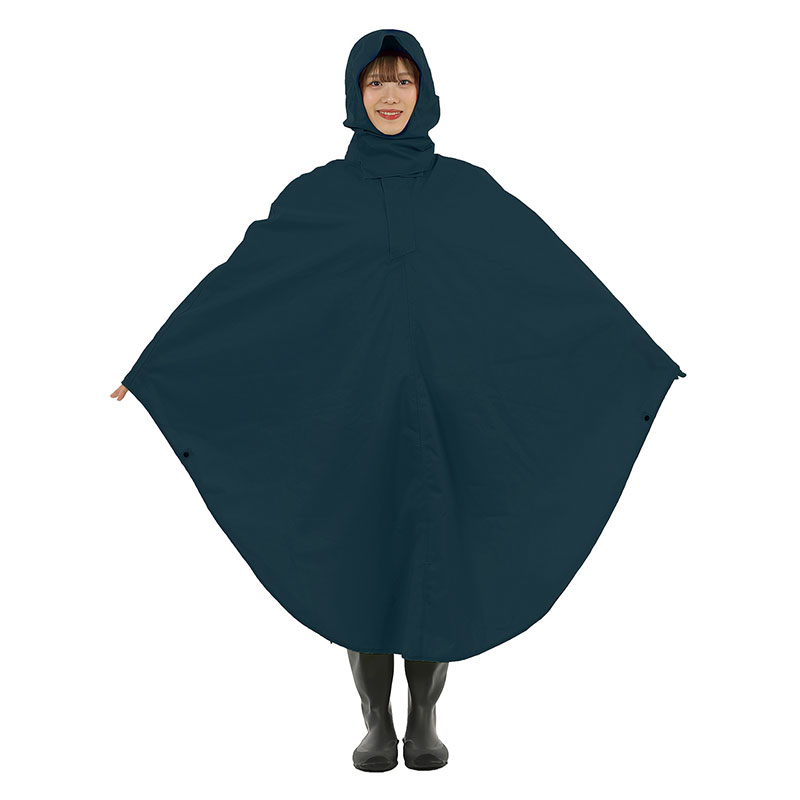 婦人サイクルカゴポンチョ 7472