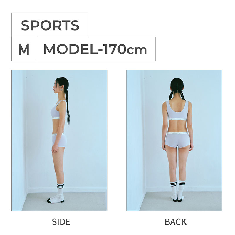 婦人『PEACH JOHN×LECIEN』ノンワイヤーハーフブラ「SPORTSタイプ」