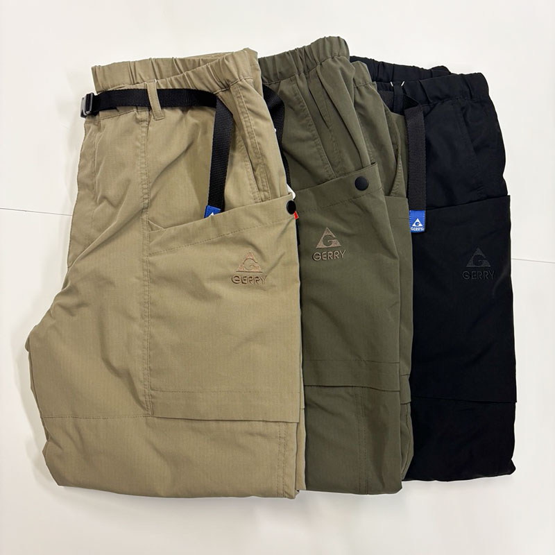 紳士『GERRY』リップストレッチ裏起毛メッシュユーティリティパンツ《WEB》