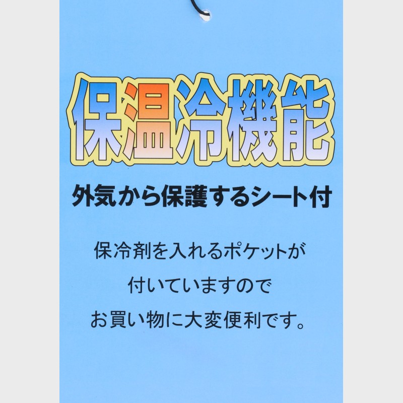 婦人ネコ柄横型保冷保温バッグ