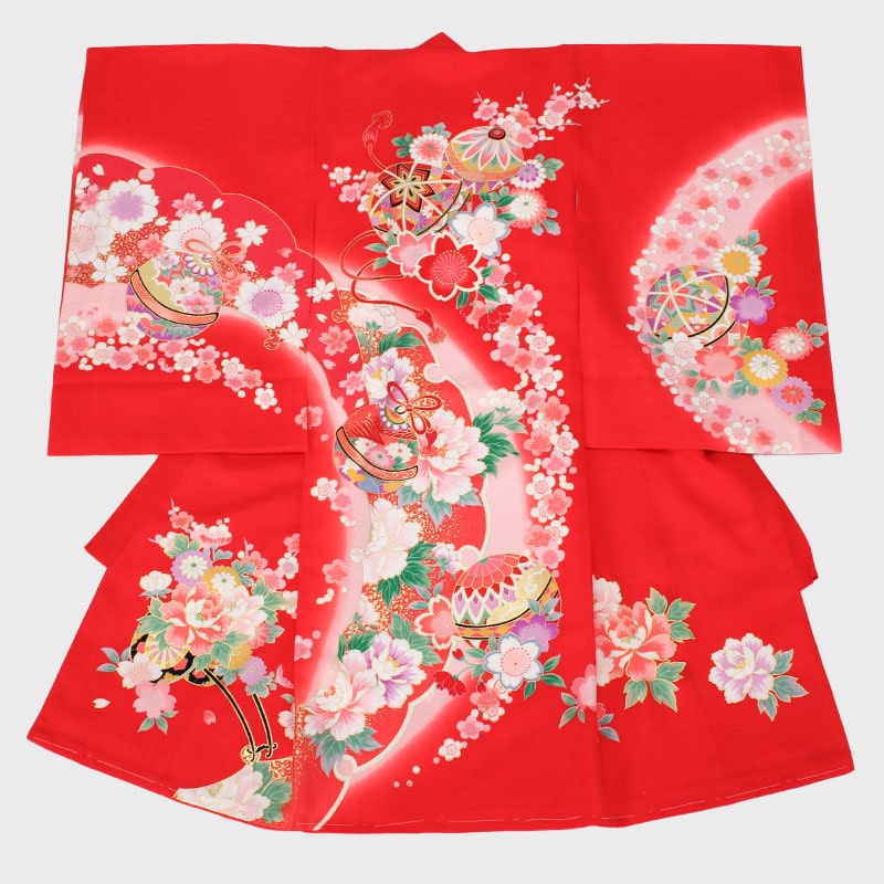 女児お宮詣り初着