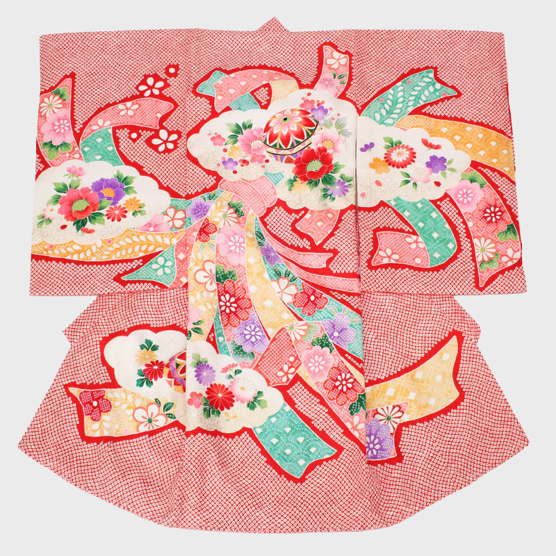 女児お宮詣り初着