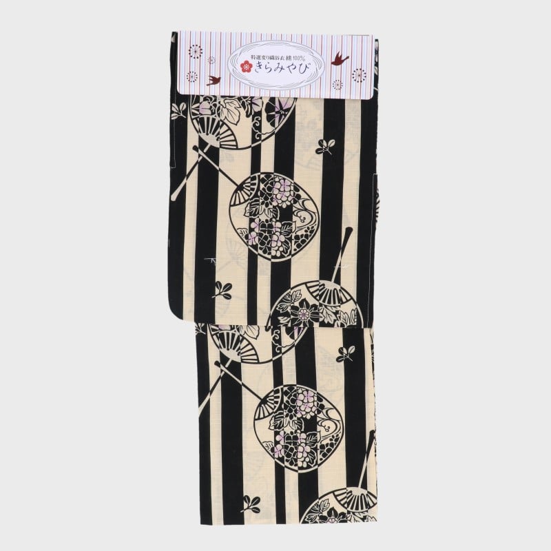 婦人『きらみやび』変り織仕立て上がりゆかた