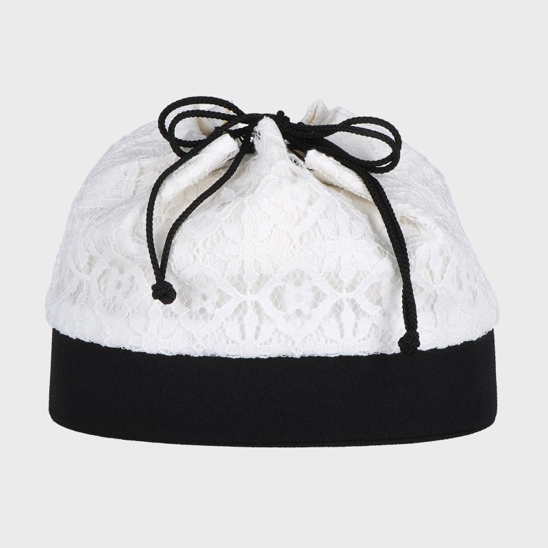 婦人『Wa de Modem』レース楕円丸底巾着 卒業式・袴