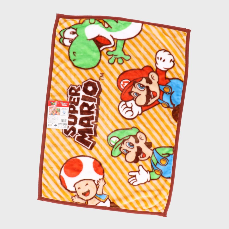 『ス−パ−マリオ』ひざ掛け