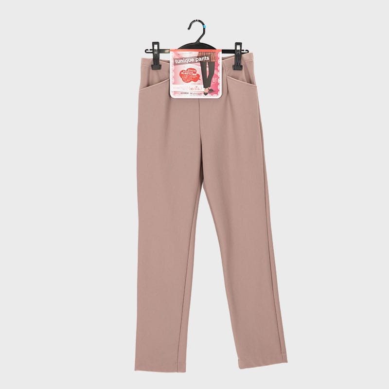 婦人日本製ヒートエナジィ裏起毛チュニックパンツ(ポケット付き)《WEB限定カラー》