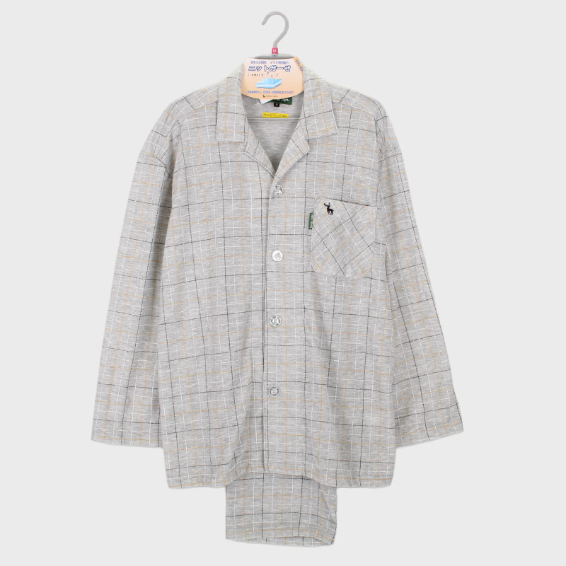 紳士『Nordic Light』ニットガーゼテーラーパジャマ