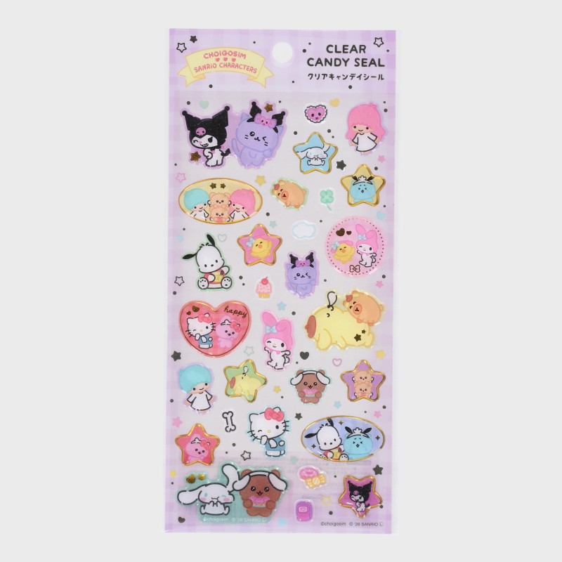 『サンリオ/Sanrio』CHOIGOSIM×サンリオキャラクターズ クリアキャンディシール