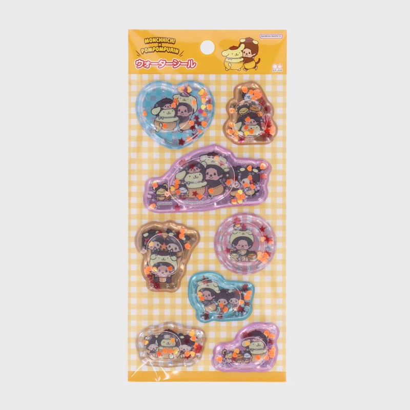 『サンリオ/Sanrio』モンチッチ×ポムポムプリン ウォーターシール