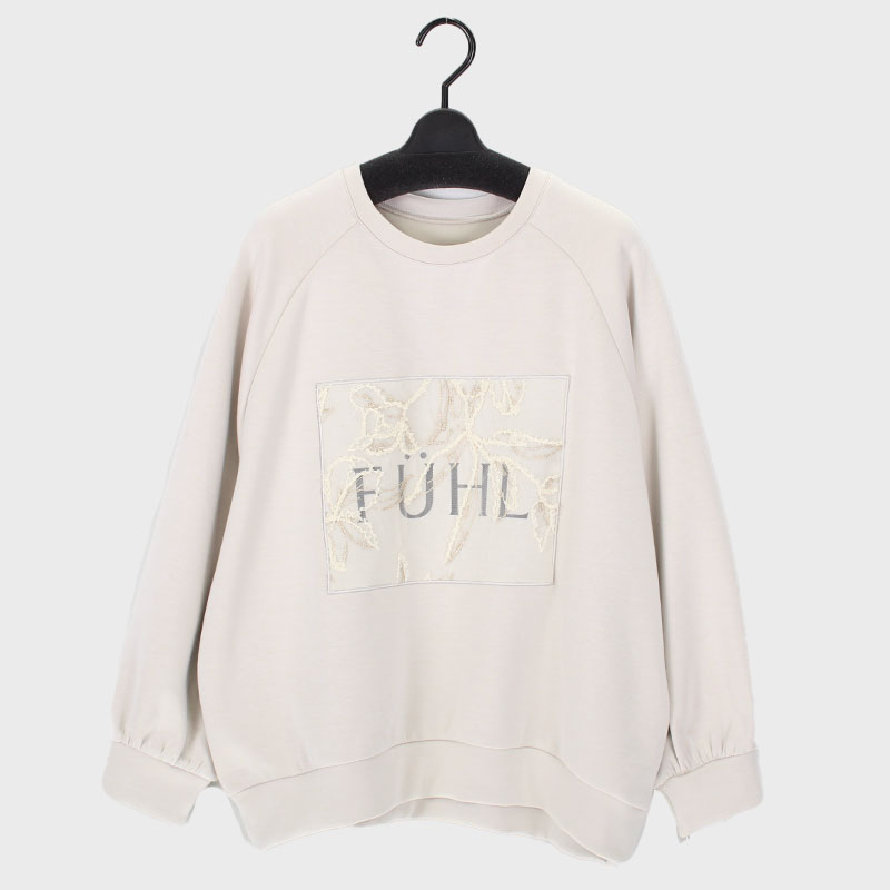 婦人『LAFFINEE』刺しゅうカットソー
