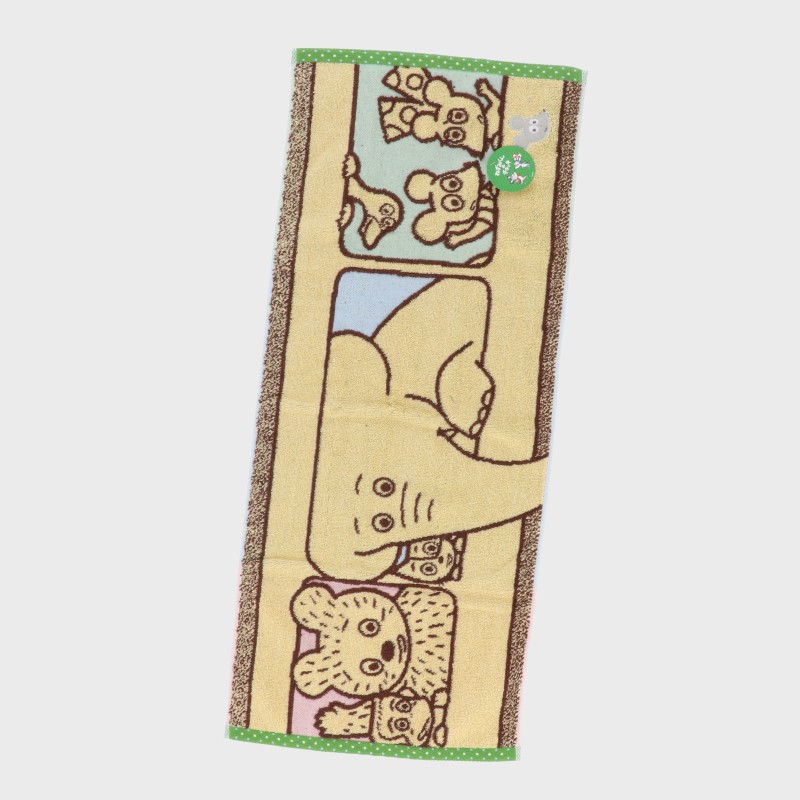 ねずみくんのチョッキ『いってきます』フェイスタオル《WEB》