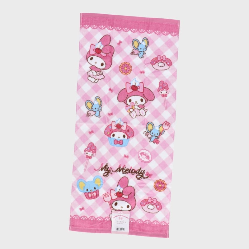 サンリオ『ファンシースナック』フェイスタオル