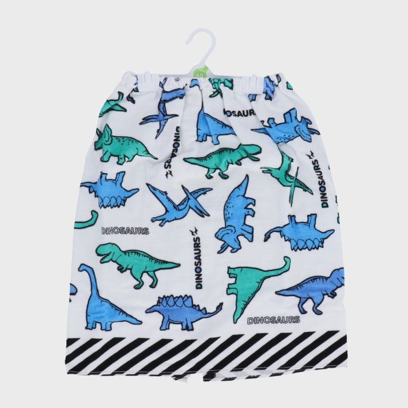 60p丈マキタオル『ストライプ恐竜』