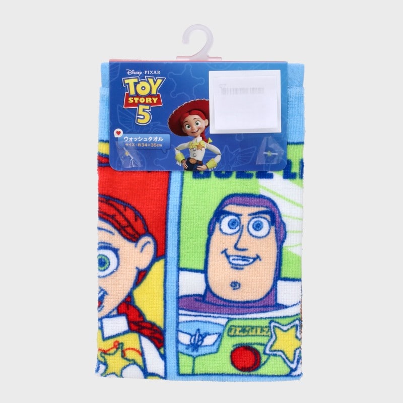 トイストーリー1Pウォッシュタオル「コミカル」