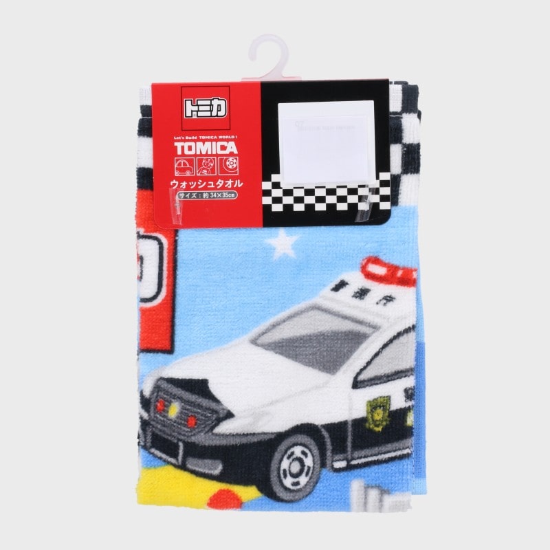 トミカ1Pウォッシュタオル「マーチング」