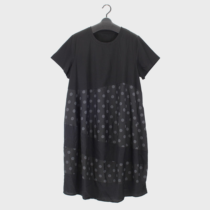 婦人半袖デザインワンピース