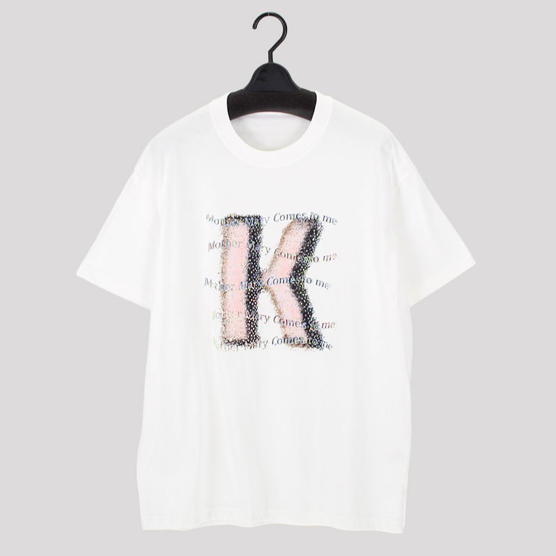 婦人半袖ロゴプリントカットソー