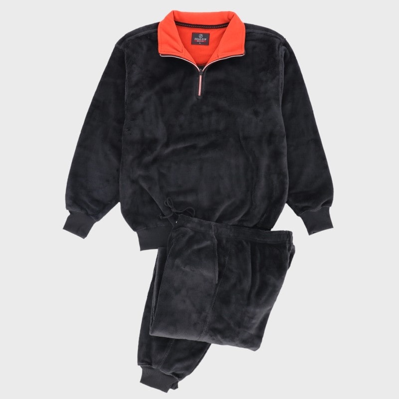 紳士マシュマロフリースハーフジップスーツ『ZEALZIP』《WEB》