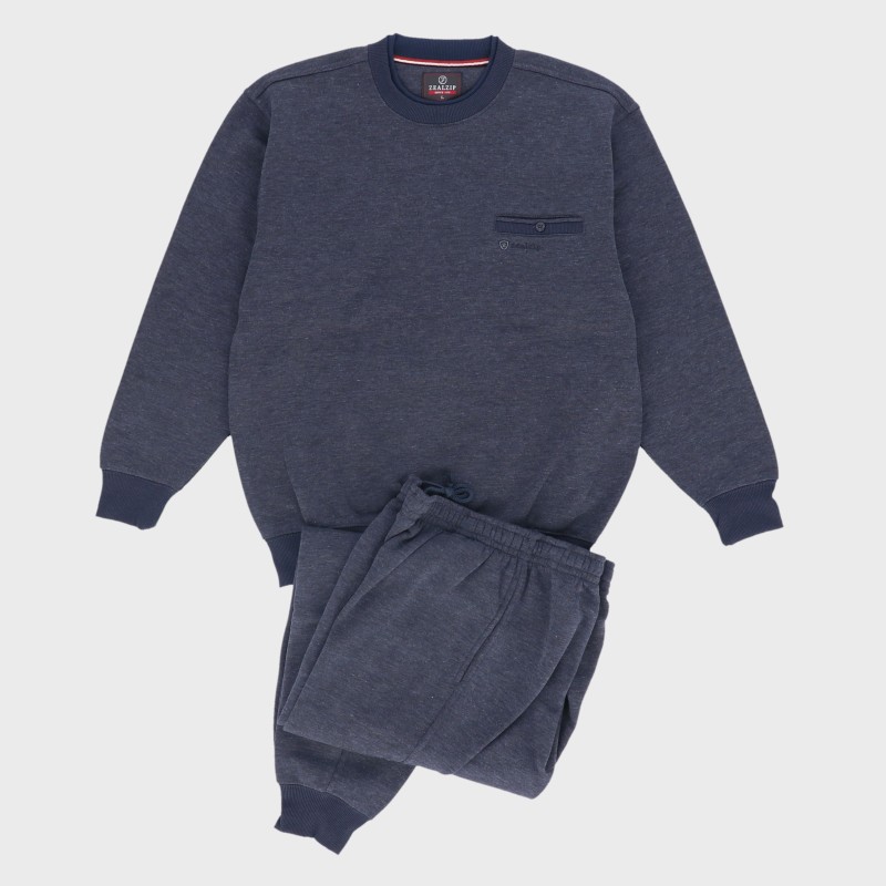 紳士裏起毛丸首スーツ『ZEALZIP』《WEB》