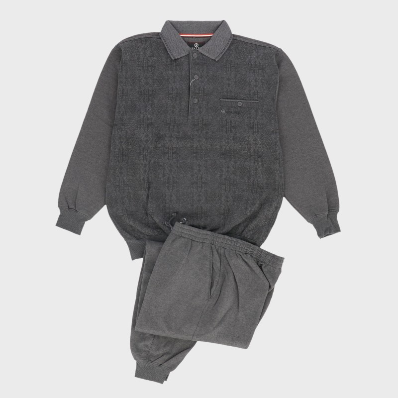 紳士裏起毛ポロスーツ『ZEALZIP』《WEB》