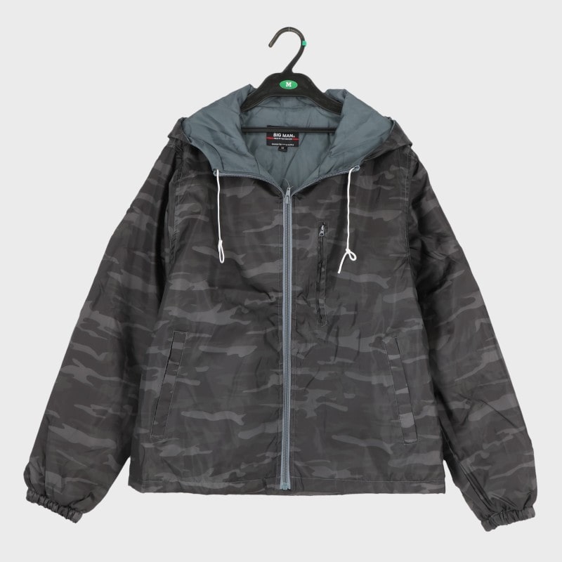 紳士カモフラ撥水ジャケットK9050『BIGMAN』