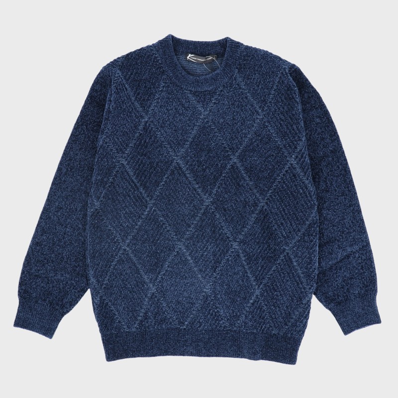 紳士クルーネックモールセーター『KANSAI YAMAMOTO』