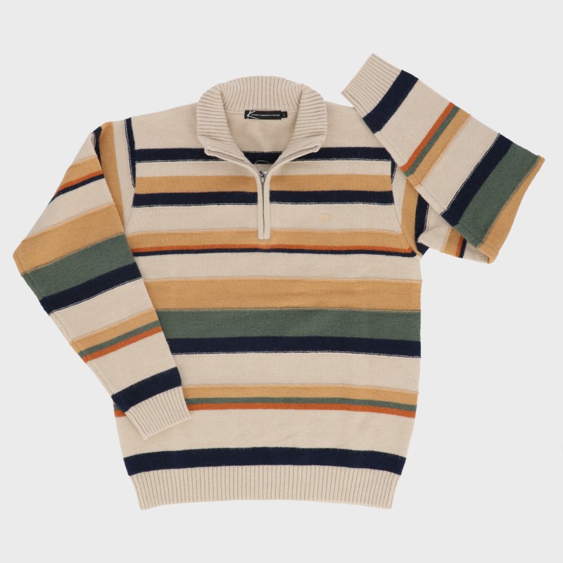 紳士ハーフジップセーター『KANSAI YAMAMOTO』