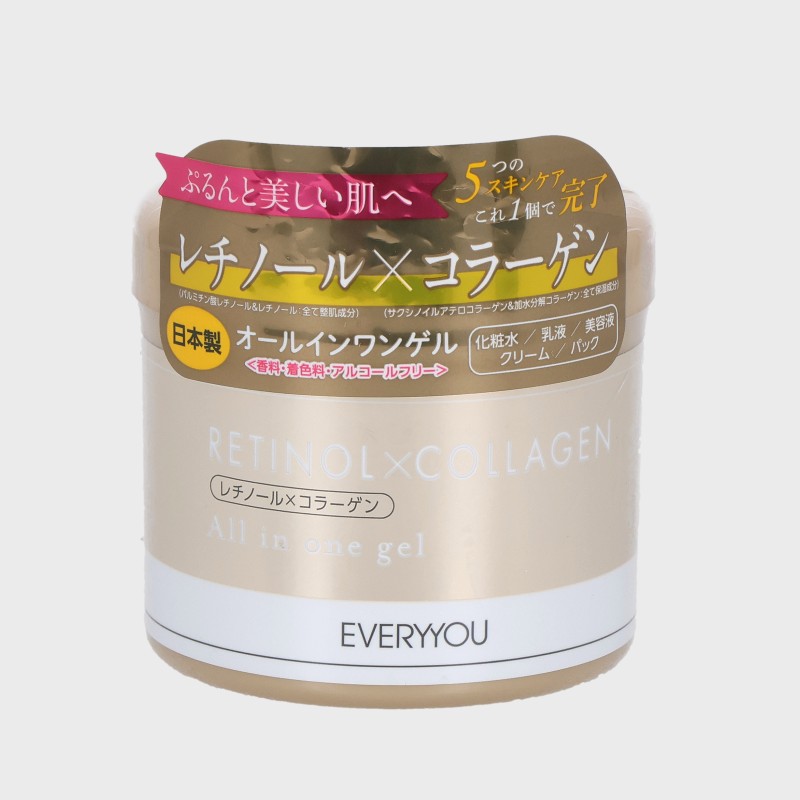 『EVERYYOU』レチノール×コラーゲン オールインワンゲル(270g)