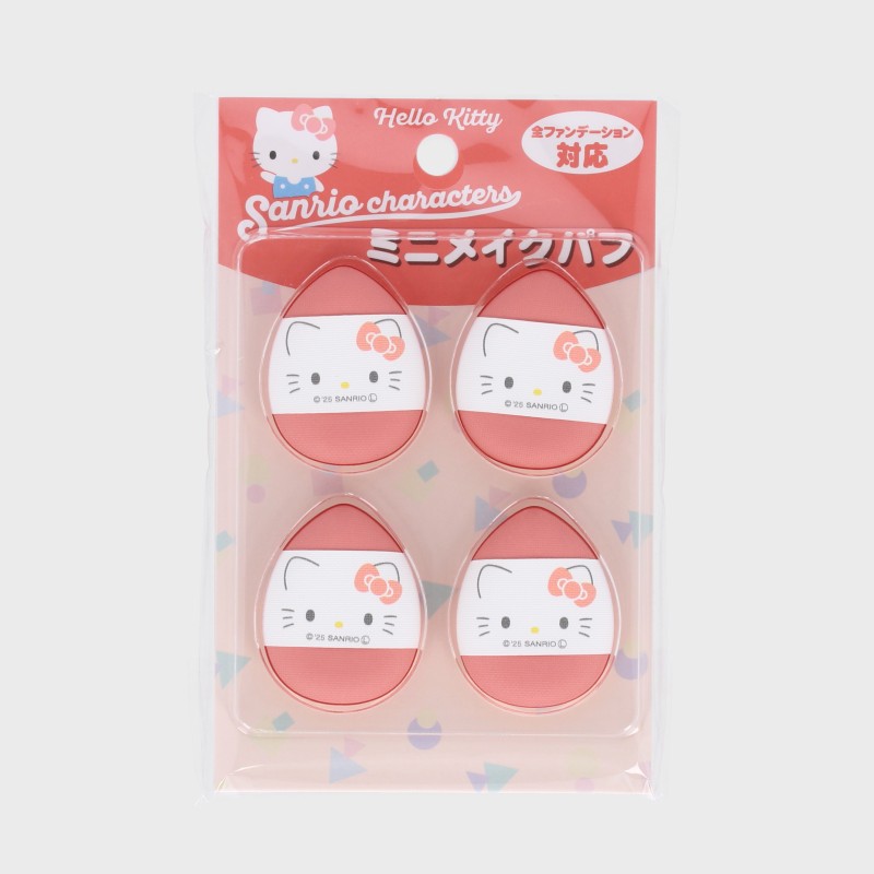 『サンリオ/Sanrio』ミニメイクパフ4P