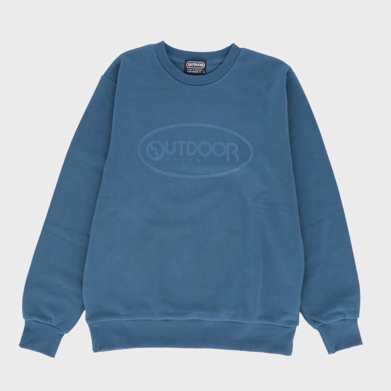 紳士裏起毛クルーネックトレーナー『OUTDOOR』