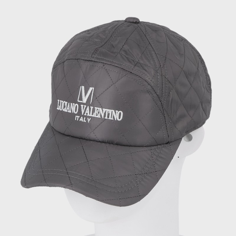 『LUCIANO VALENTINO 』内耳付きキルティングワイドCAPキャップ