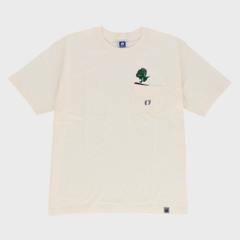 紳士半袖刺しゅう入りポケット付きTシャツ『HanGten』