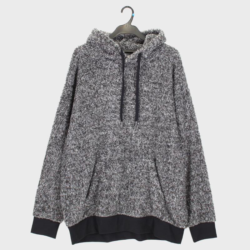 紳士ボアフリースプルパーカ