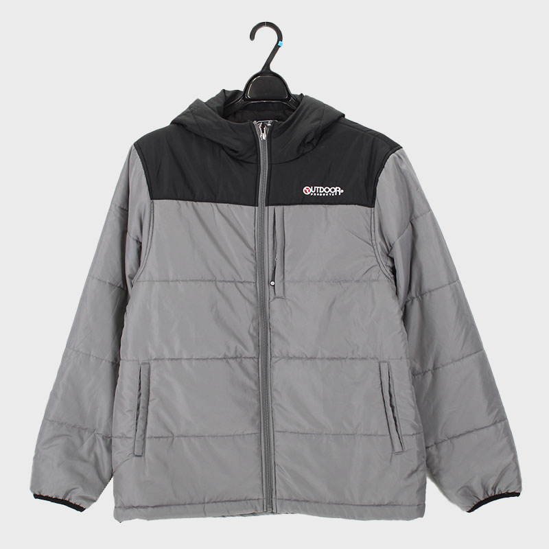 紳士中綿フード付きジャケット『OUTDOOR』