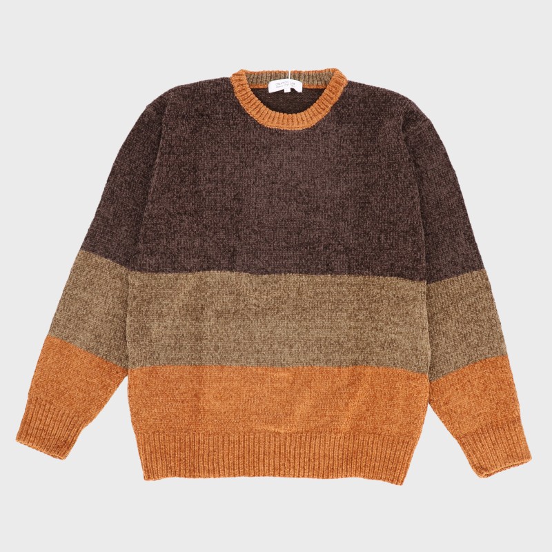 紳士モールクルーネックセーター