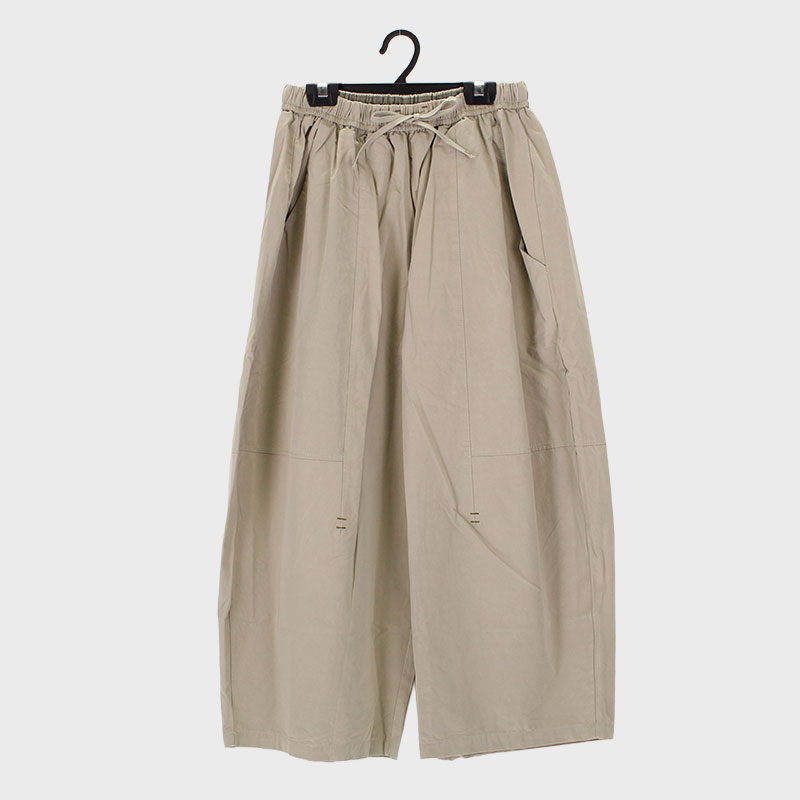 婦人デザインワイドパンツ(セットアップ可能)