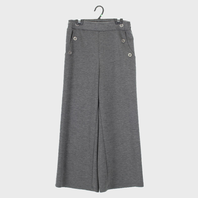 婦人ダンボールニットワイドパンツ