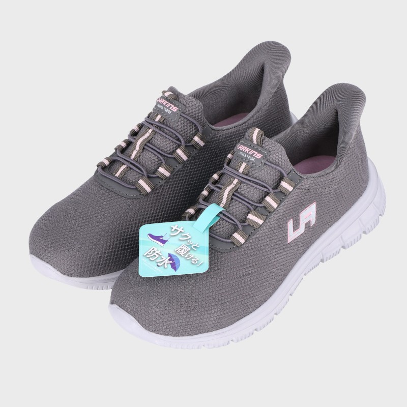 婦人『ラーキンス』サッと履けるスニーカー(飾りゴム紐)