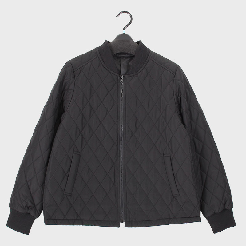 婦人大寸中綿前ファスナーショートジャケット