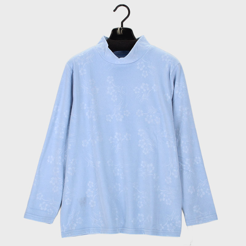 婦人ピーチ起毛エンボス加工