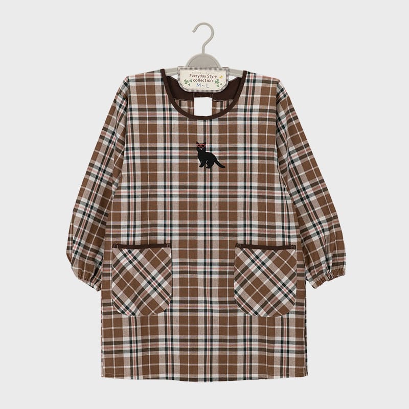 婦人アップリケ付きカッポー(ボタン×ひも)