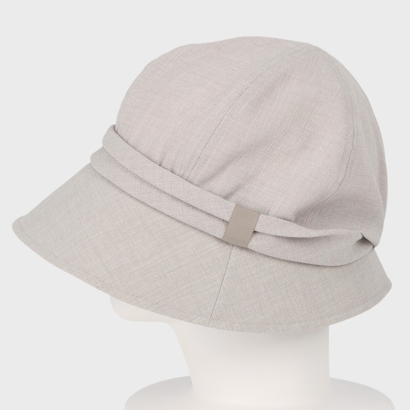 『日本製シリーズ』キャスクロッシェハット/接触冷感・洗濯可能