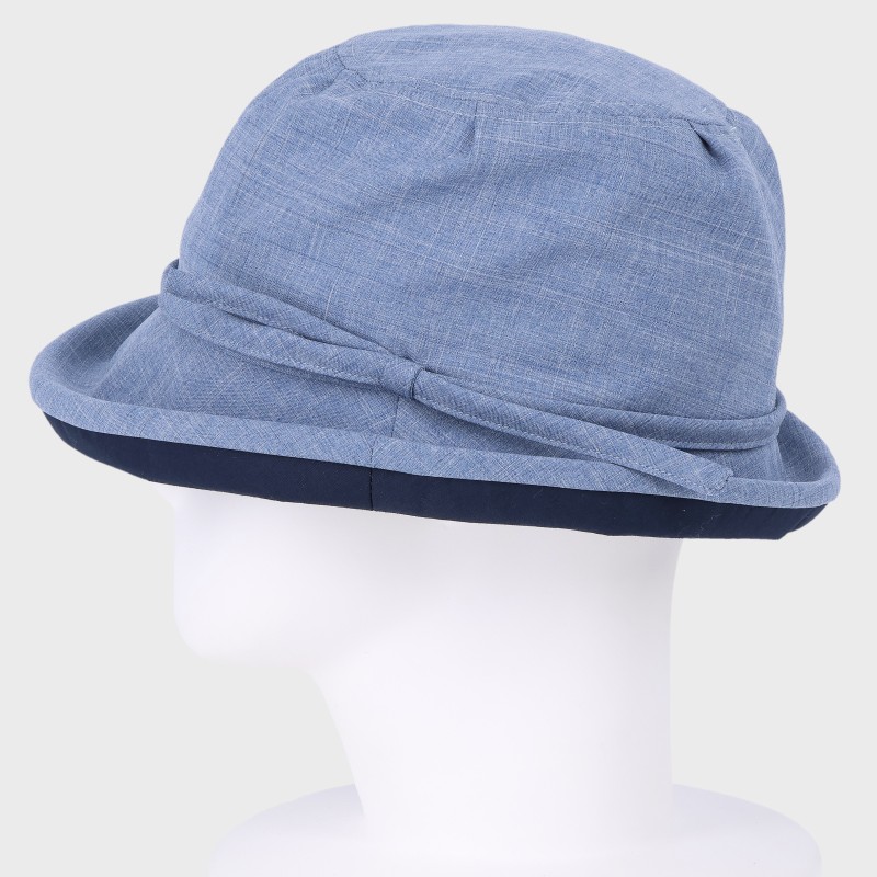 『日本製シリーズ』ふくれセーラーハット/接触冷感・UVケア