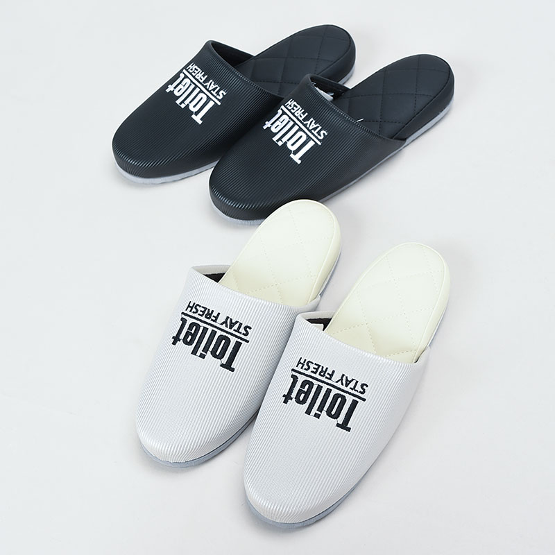 PVCトイレスリッパ モノトーン