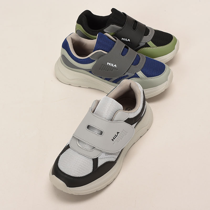 紳士ボリューム底スニーカーワンタッチ