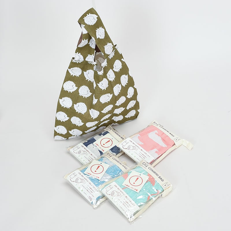 コットンエコバッグ(アニマル柄)