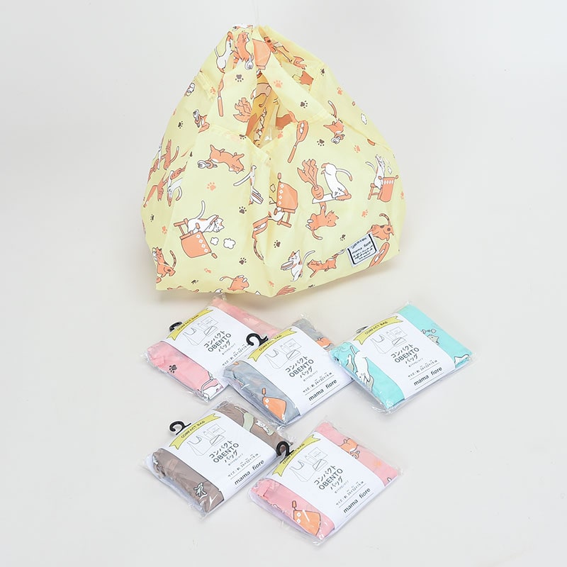 ミニコンパクトエコバッグ(猫)