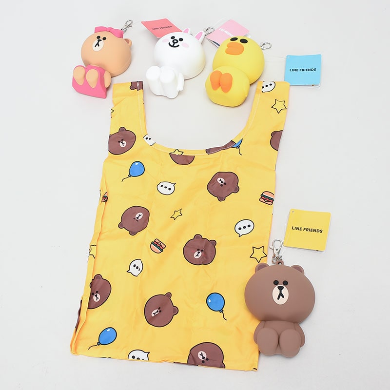 特価ラインフレンズ ケース付エコバッグ