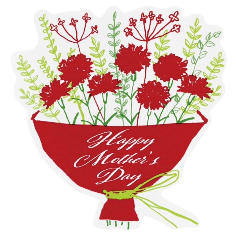 母の日シール-36/カーネーションブーケ 100枚入《WEB》